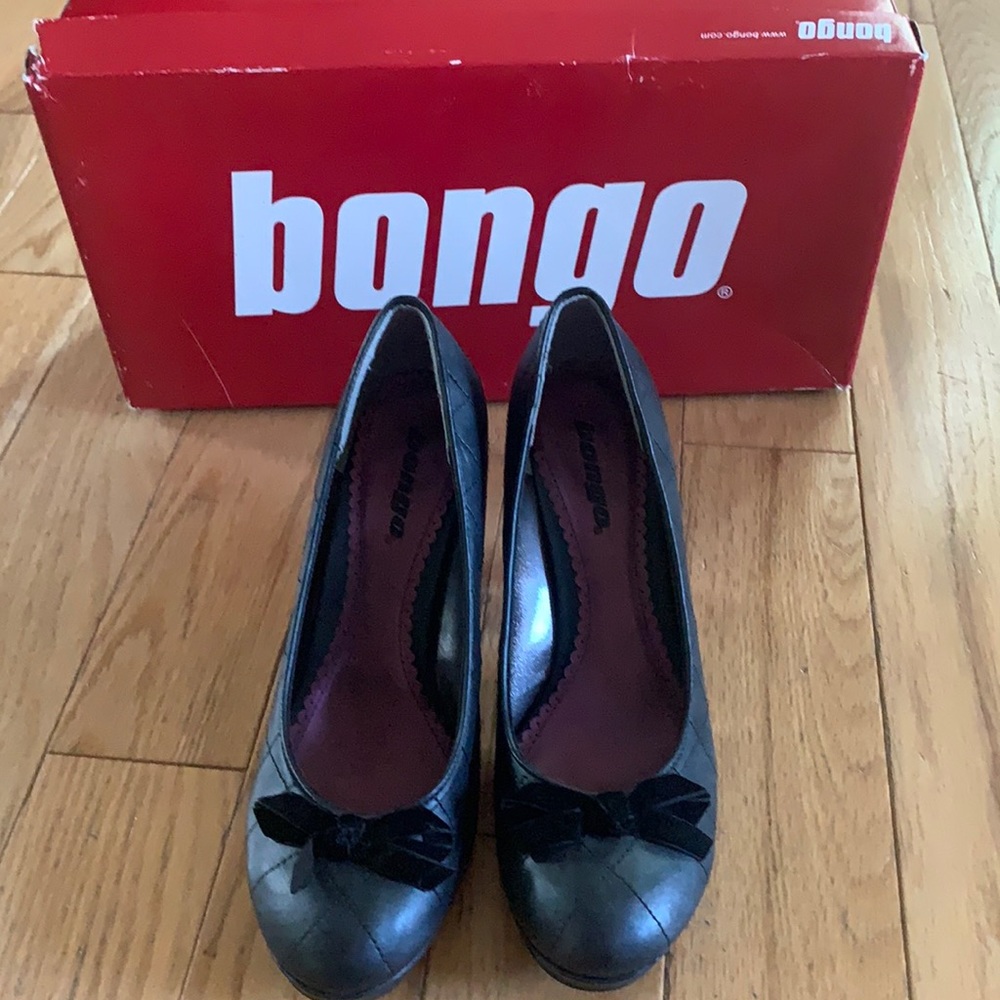 Bongo temptation heels in granite size 7.5.